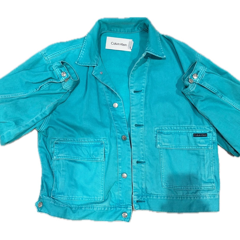 Calvin Klein Turquoise Jacket